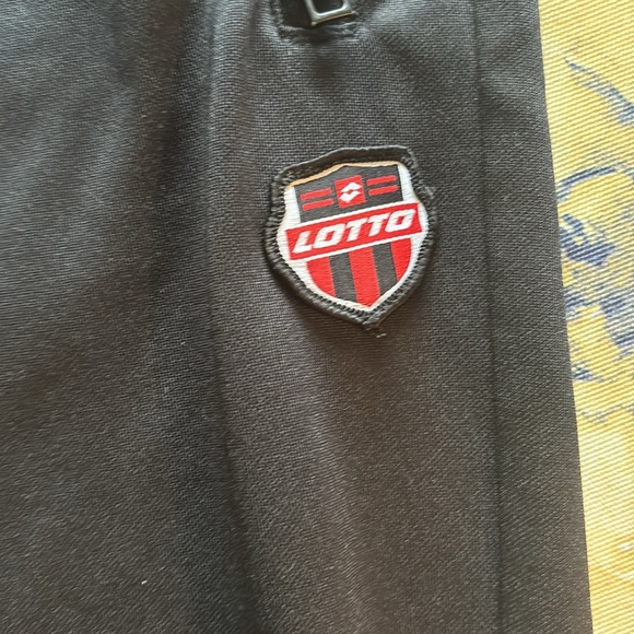 Kids Lotto Black Athletic Pants - Picture 2 of 7